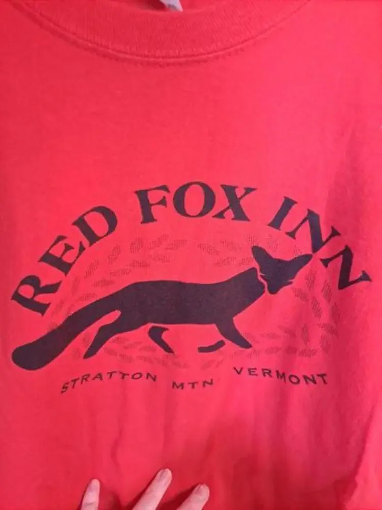Red‎ Fox Inn Long Sleeve Shirt Size 2XL